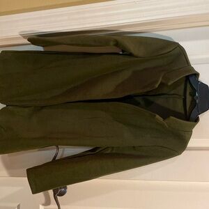 Ladies Green blazer size medium